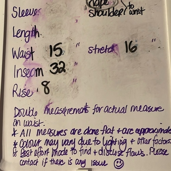 Celebrity Pink Jeans sz 9 dark blue stretch with front zip  and pockets - Picture 9 of 10